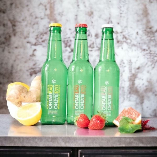 ONTARIEAU SPARKLING FLAVOURED WATERS - 355ml