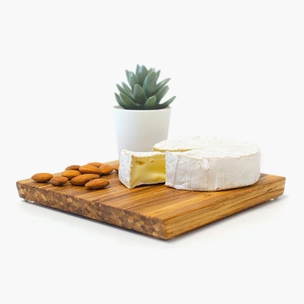 RECYCLED CHOPSTICK SMALL SQUARE CHEESE & TAPAS BOARD 7" X 7.25"