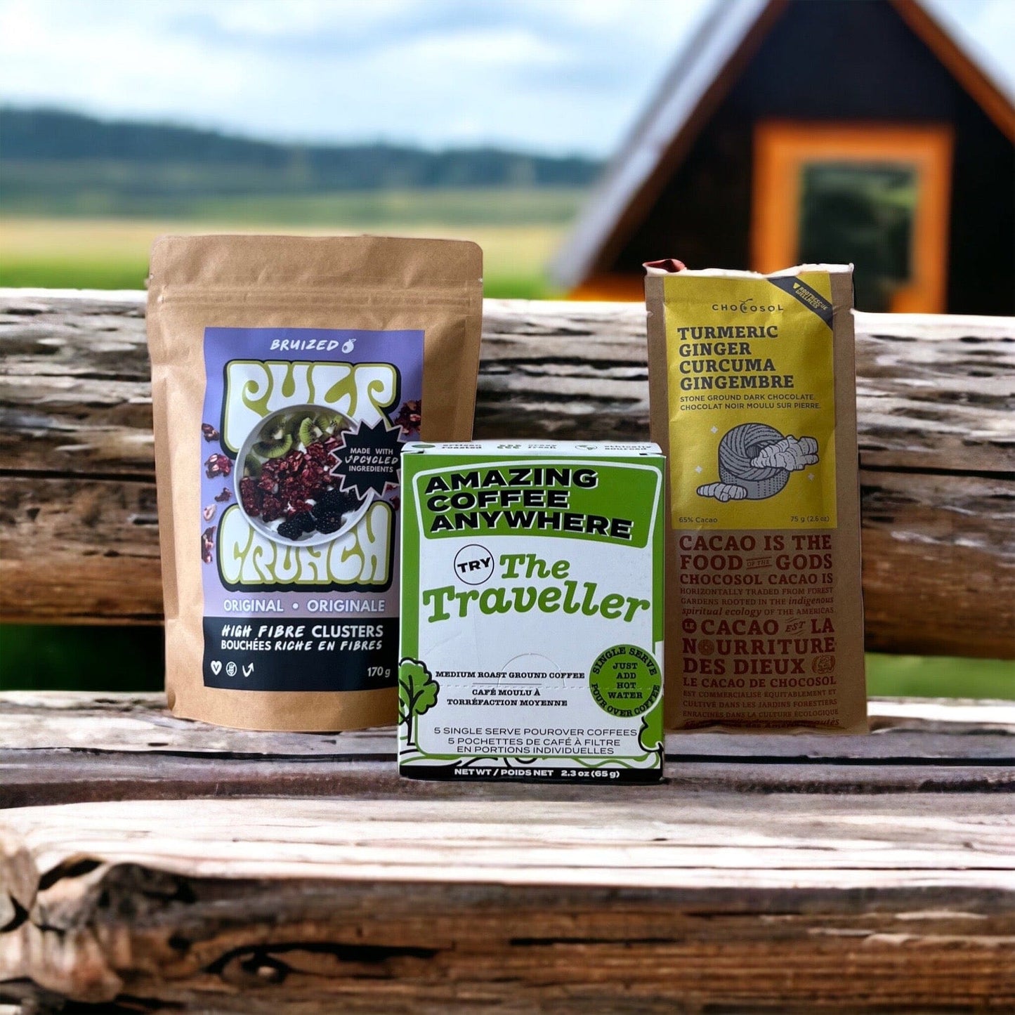 OFF THE GRID OVERNIGHT TRIO SNACK PACK